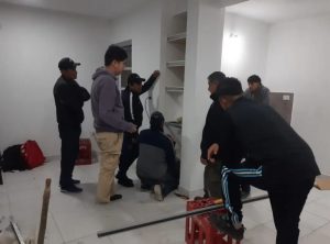 Curso de construcción en seco en la ESMAO 